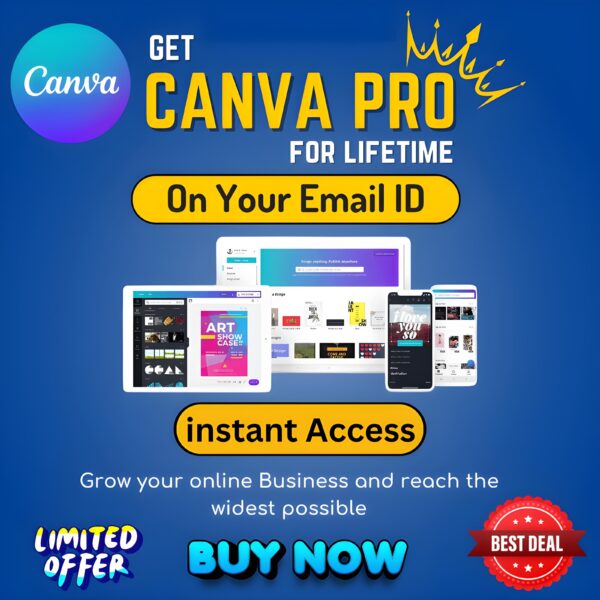 Get Canva Pro Lifetime